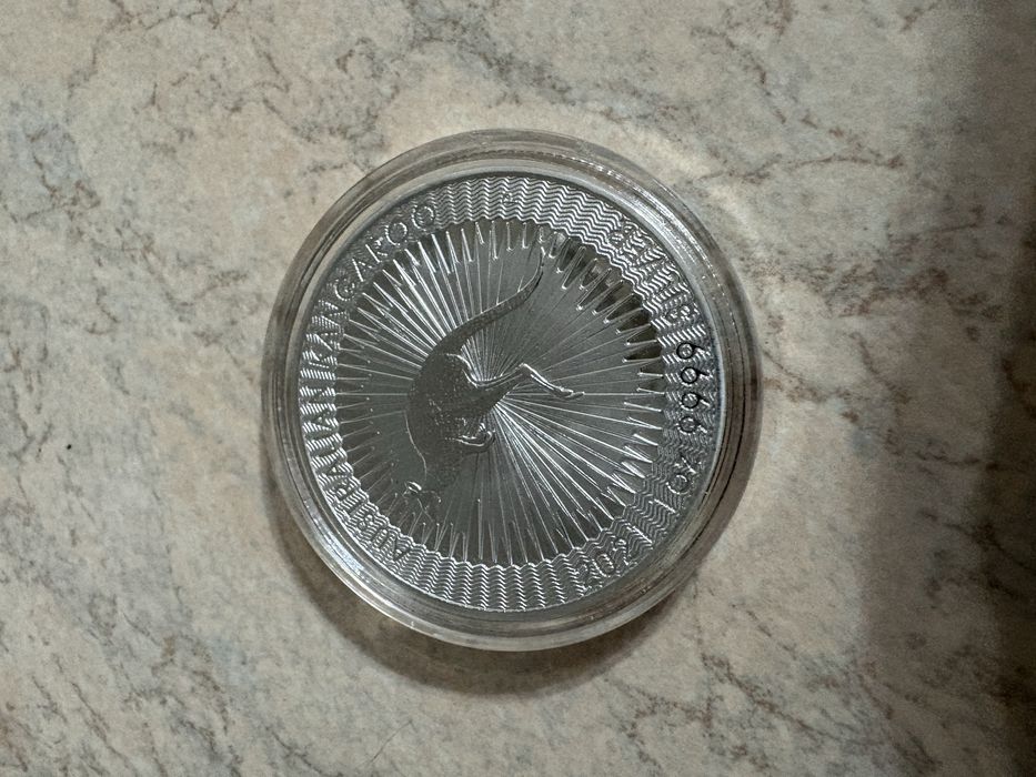 Сребърна монета австралийско кенгуро 1 oz