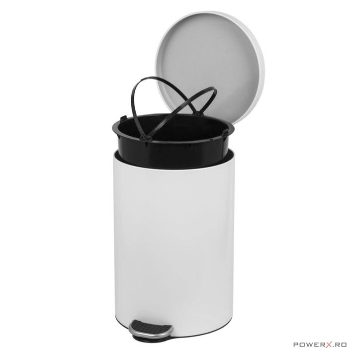 Cos de gunoi cu pedala, capacitate 12 litri, antiseptic,