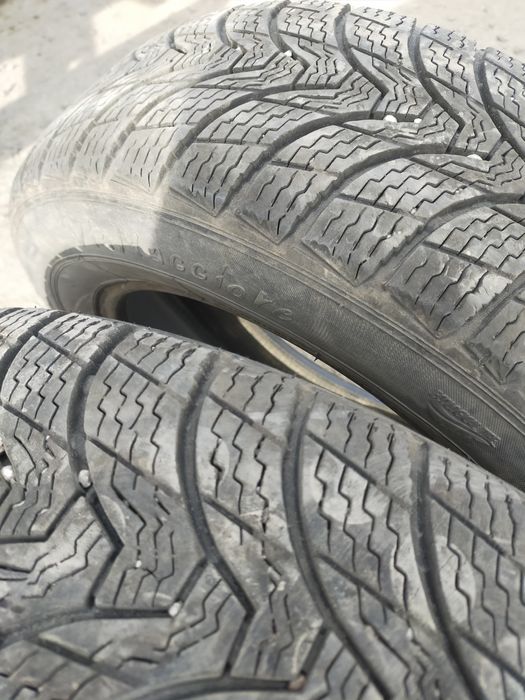 Два балона зима, липучка.