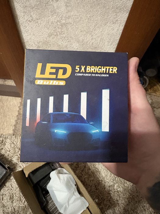 Продам LED лампы H4