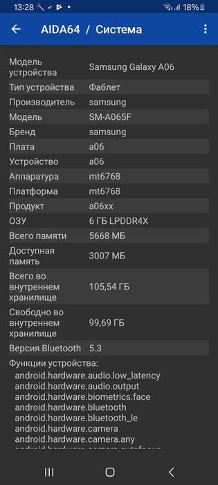 Samsung A06 идеал 10/10