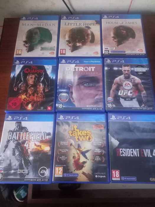 Продам или обменяю диски на пс 4