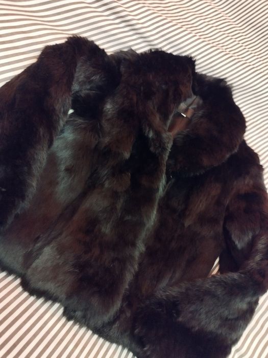 Палто от естествен косъм