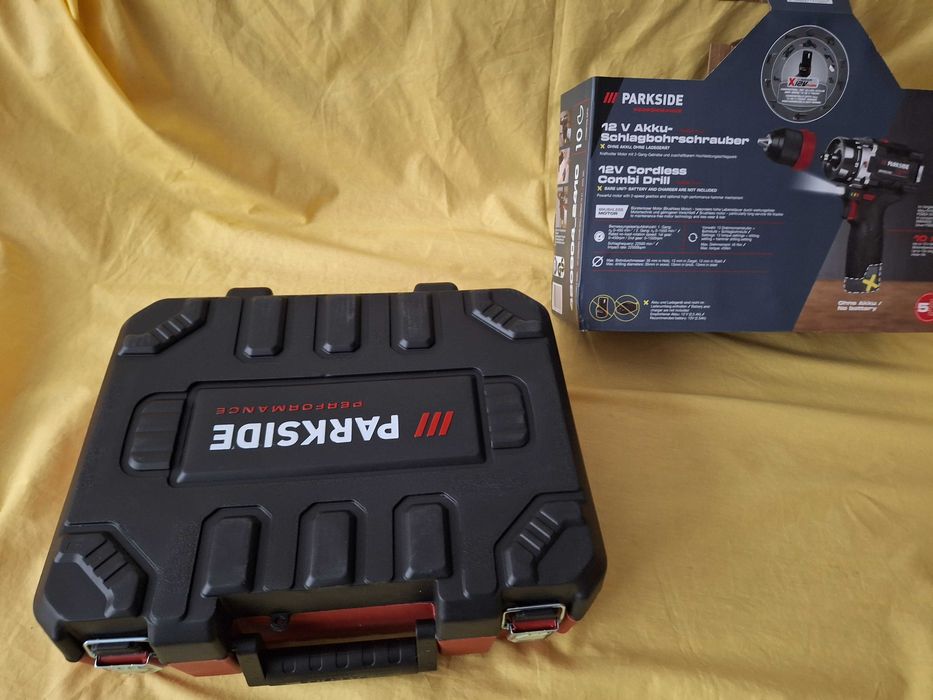 Bormasina -cu percutie Motor Brushless Parkside Performance 12V