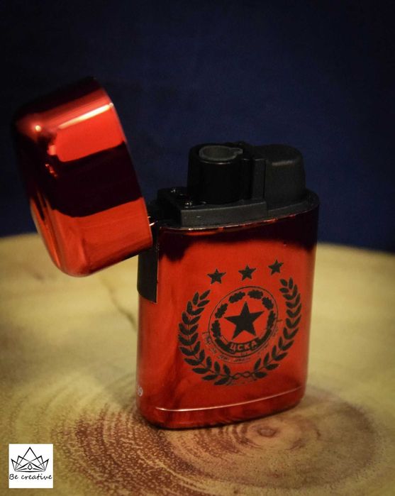 Персонализирана ветроустойчива запалка на газ