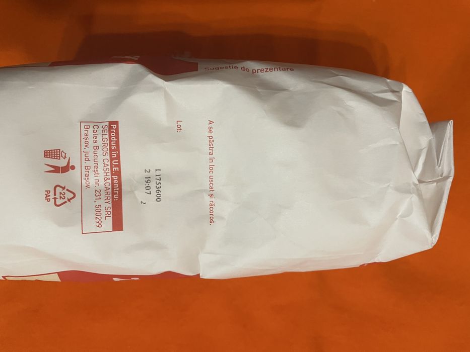 12kg-Zahar alb ambalat