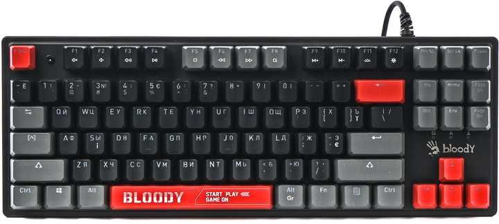 Игровая клавиатура Bloody S310N Energy Red-White игровая клавиатура+/