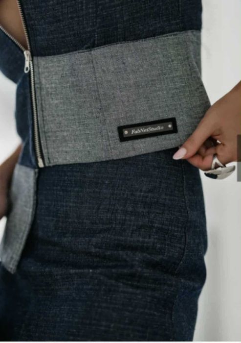 Дамски комплект дънков