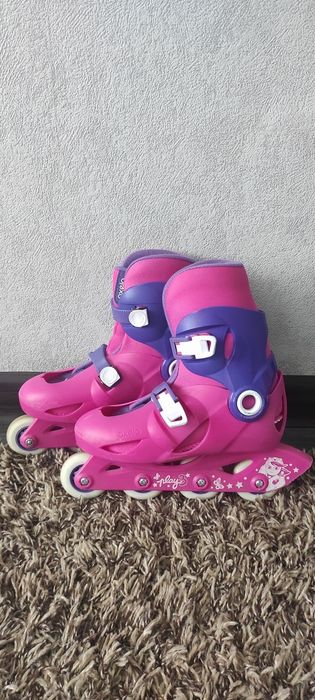 Ролики девочковые 34-36 рр decathlon
