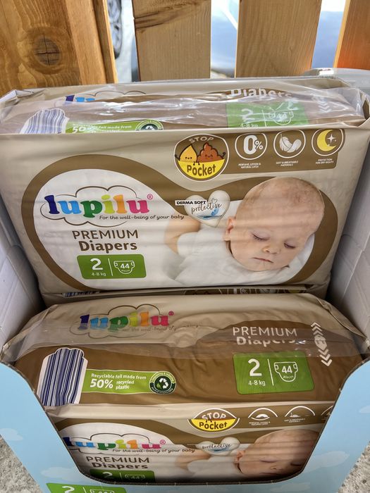 Scutece Lupilu nr. 2  176 bucati