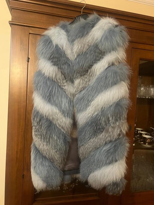 Vand vesta eleganta din blana naturala