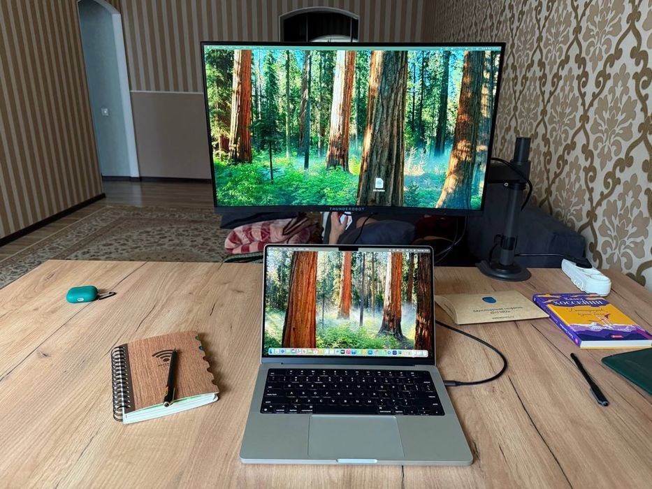 MacBook Pro 14” M4 / 16GB / 512GB — почти новый, Battery 99%