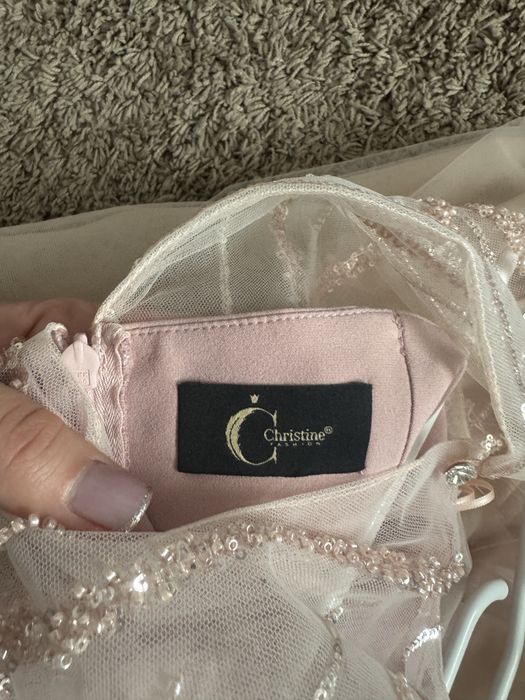 Рокля Christine Fashion в красив розов цвят