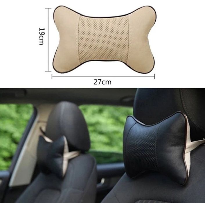 Pernute Tetiera set 2 bucati perne scaun auto