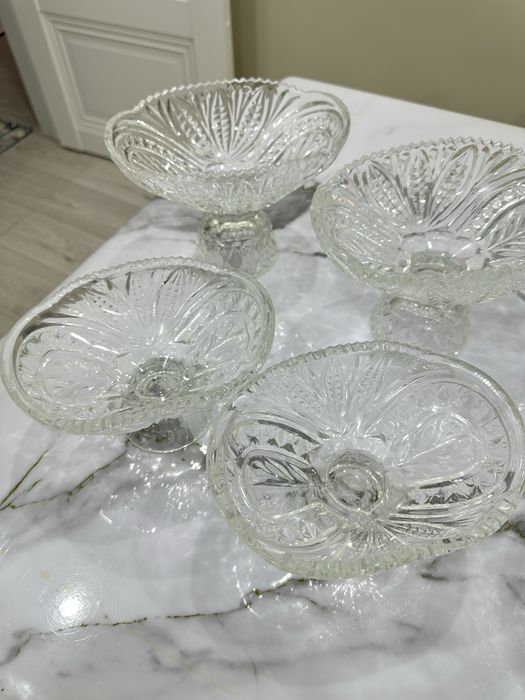 Хрустальная посуда по 2000 тенге