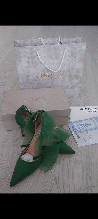 Jimmy choo ayollar tufligi arginali