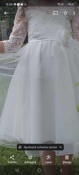Rochița fete alba