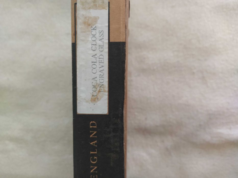 стар английски стенен часовник Coca - Cola