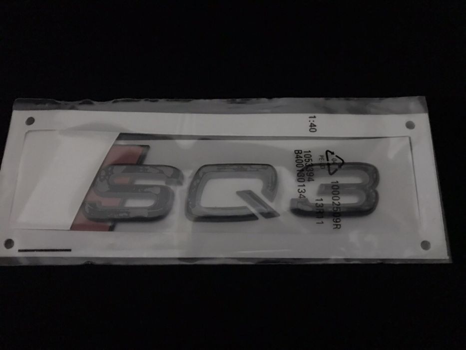 Set Embleme Audi Sq 3 NEGRU