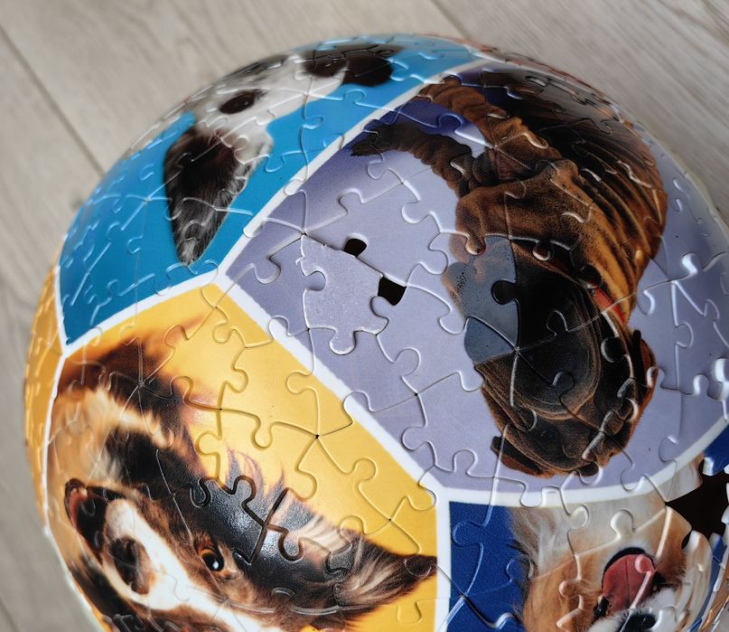 Puzzle шаровые пазл мир собак 540  puzzle