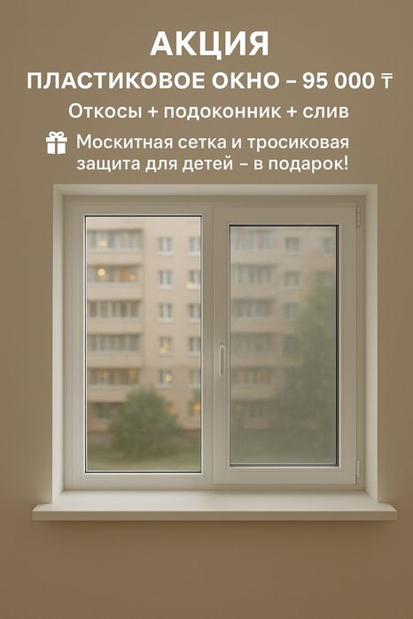 |АКЦИЯ|Пластиковые Окна Балконы под Ключ !