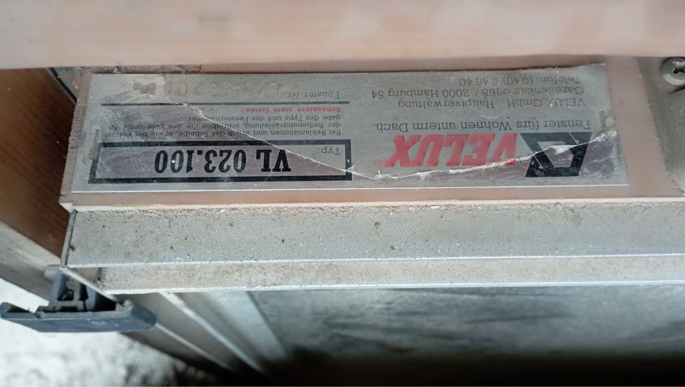 Fereastra mansarda Velux