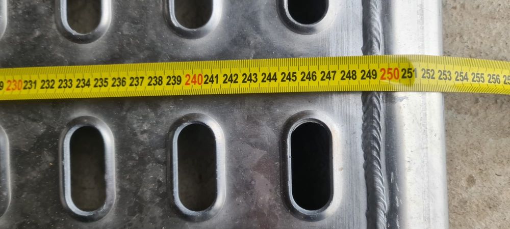 Rampa aluminiu 2,5 metri