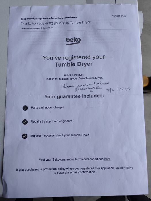 Сушилня BEKO кондензаторна