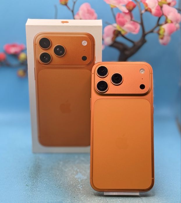 ГАРАНЦИОНЕН!!! Apple iPhone 17 Pro Max, 256GB, 5G, Cosmic Orange
