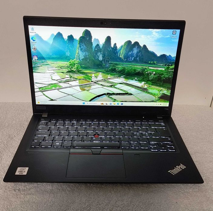 laptop 14" lenovo thinkpad t14 i5 10310u 8gb ram 256gb ssd