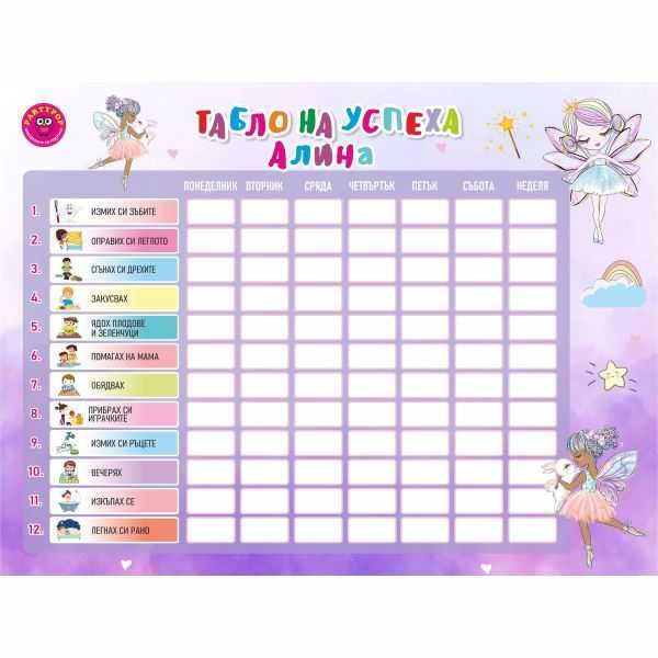 Табло на успеха - образователна игра