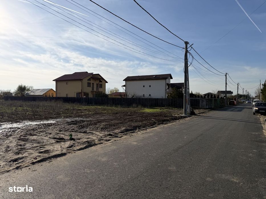 Teren de vânzare 10.000 mp – Ciorogârla, Strada Lacului – zonă premium