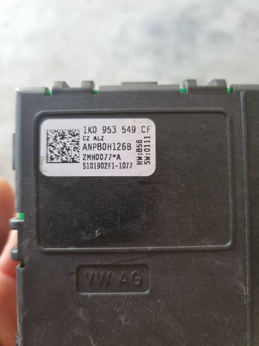 Calculator modul coloana comenzi volan Pilot Automat Seat Leon 1P