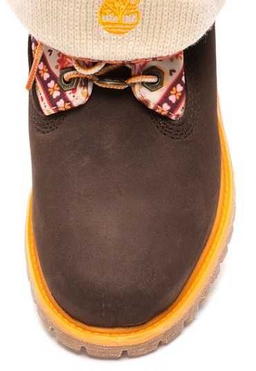 TIMBERLAND № 35/36 – Дамски боти от ест. кожа "COLORFUL ACCENTS" нови