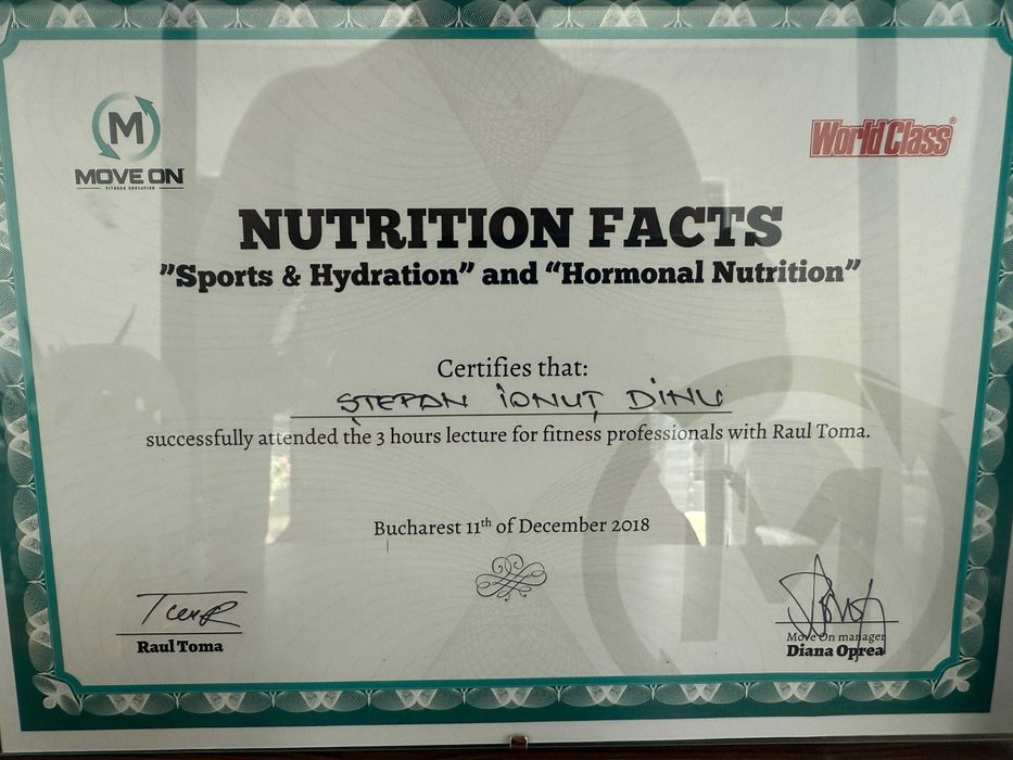 Antrenor Personal acreditat