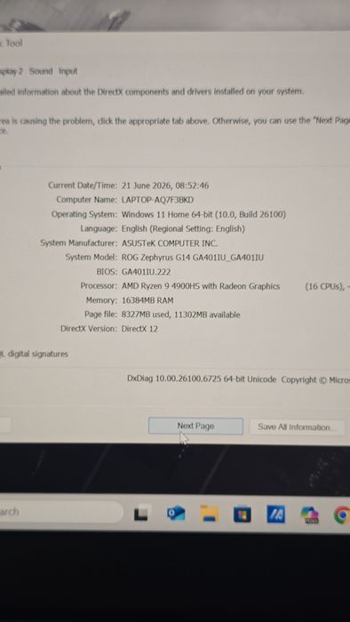 Asus ROG Zephyrus G14 GA401IU – Ca Nou, Foarte puțin folosit (Doar filme)