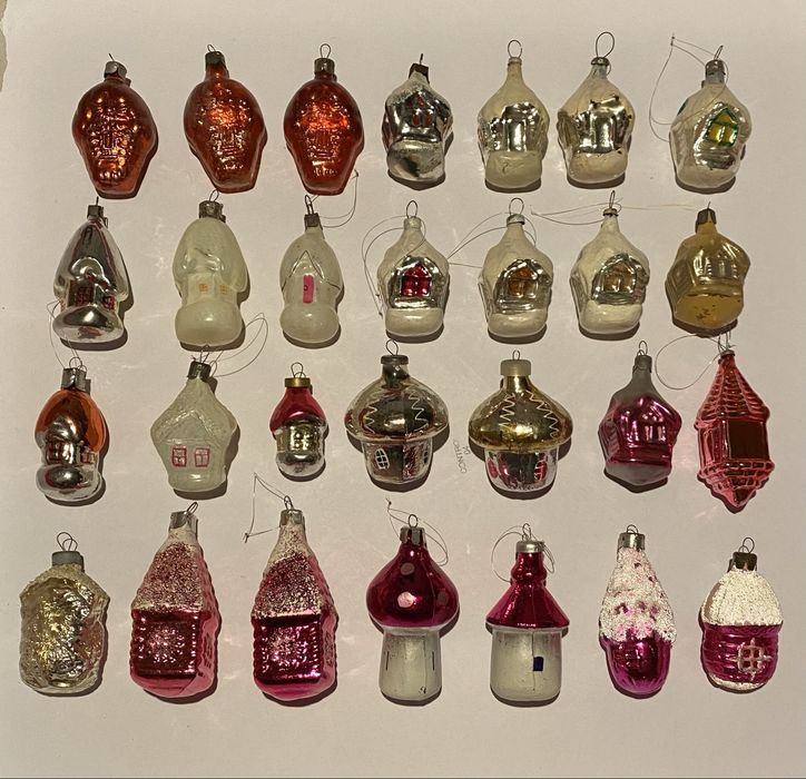 Елочные игрушки СССР