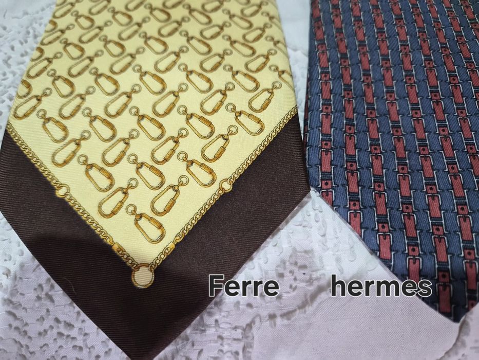 Копринени вратовръзки Hermes, Gucci, YSL, FERRE