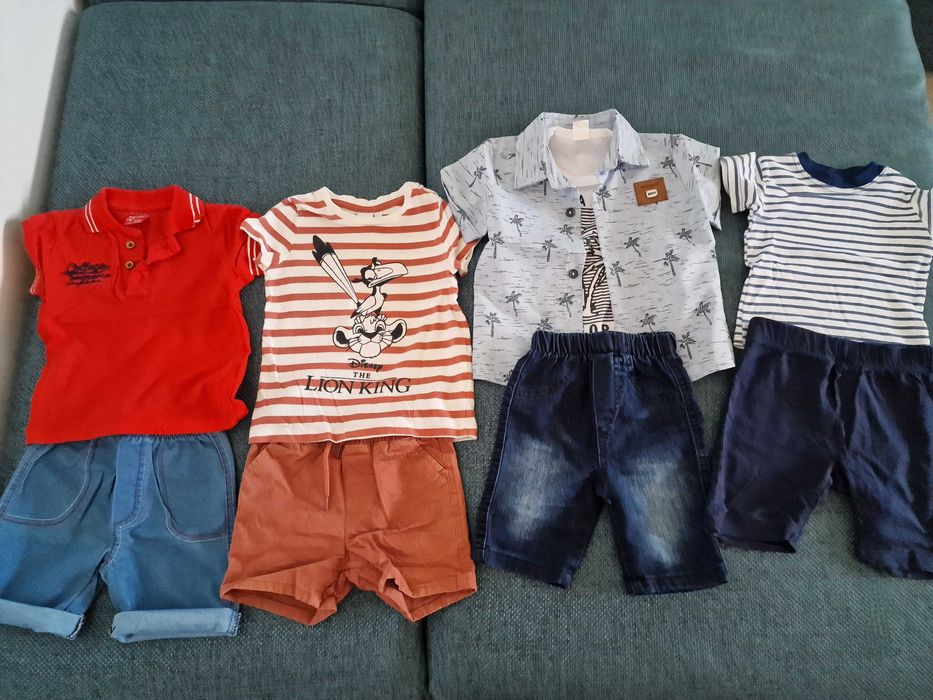 Лот от бебешки дрехи за момче - размер 80/86/92