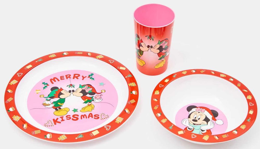 Set vesela Disney - Livrarea 5 lei - Nou - 3 piese