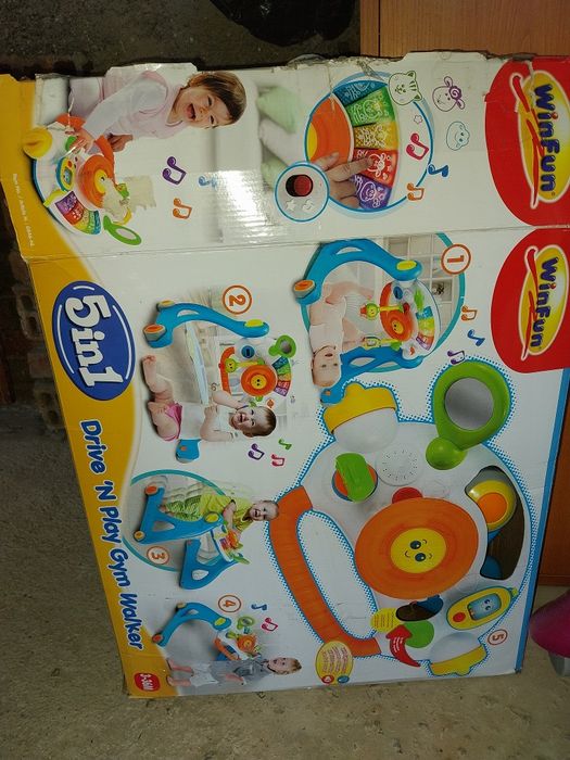 Волан и активна гимнастика 5 в 1