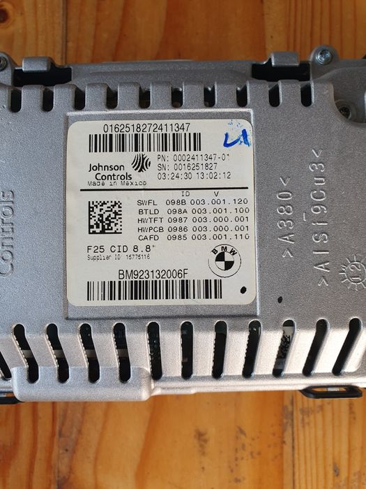 Display/Monitor/Ecran Mare Navigație CIC Bmw F25