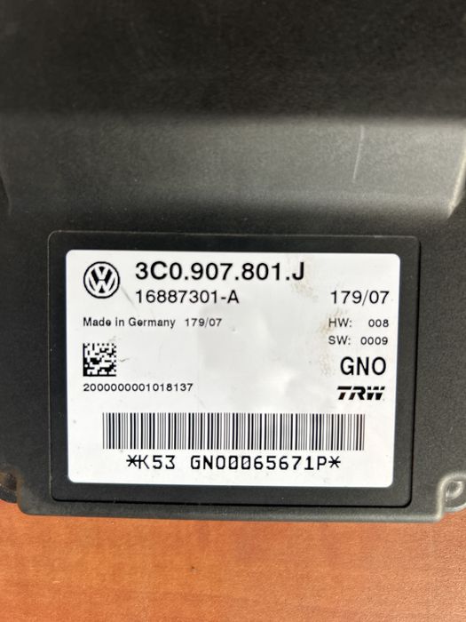 Calculator modul frana parcare vw passat b6 , 3C0907801J