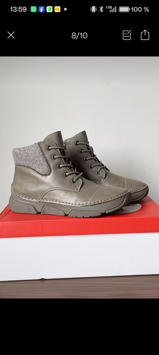 Ботинки женские кожанные