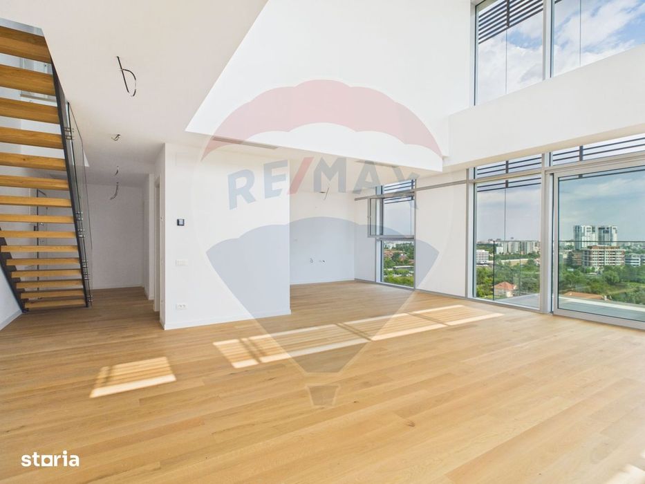 Penthouse tip loft 4 camere exclusivist | View spre Lacul Floreasca — fotografia 3