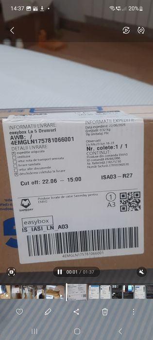 Telefon mobil Samsung Galaxy A17, Dual SIM,cu Garanție 
4GB RAM, 128GB, 4G, Black