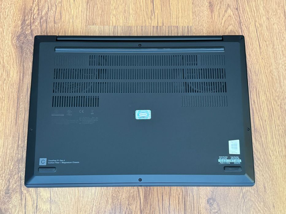 16' WQXGA 2.5K i7-11800H Lenovo ThinkPad P1 Gen 4 32GB DDR4/RTX A2000