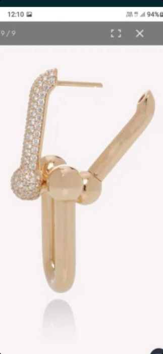 Cercei Tiffany aur 14k,400 lei/gram