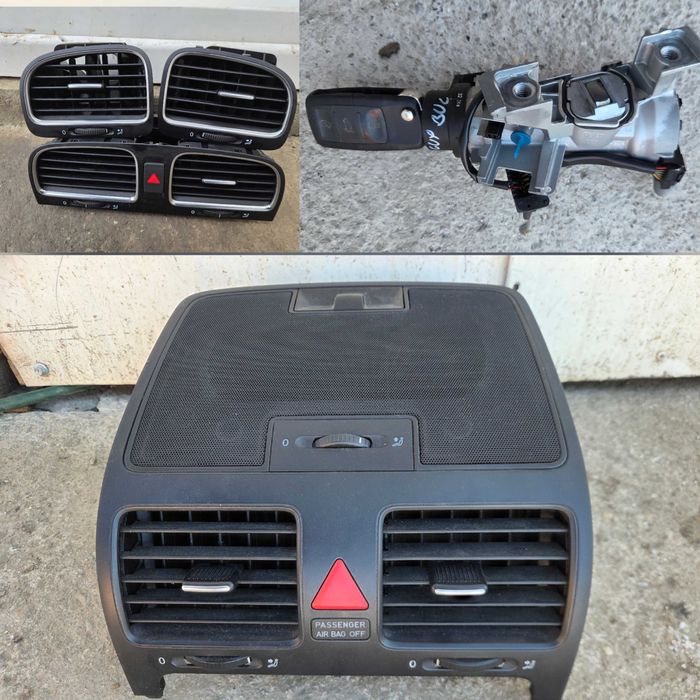 Contact cu cheie consola centrala aer Vw volkswagen Golf 5 golf 6