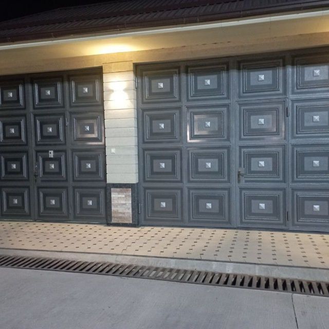 Покраска ворот перила ограды навесы металлоконструкция